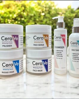CeraVe Whitening Facial Kit – 6 in 1 Professional Skincare Set