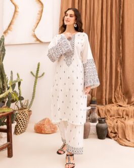 Maria.B Embroidered Lawn Suit – 2PC Summer Collection